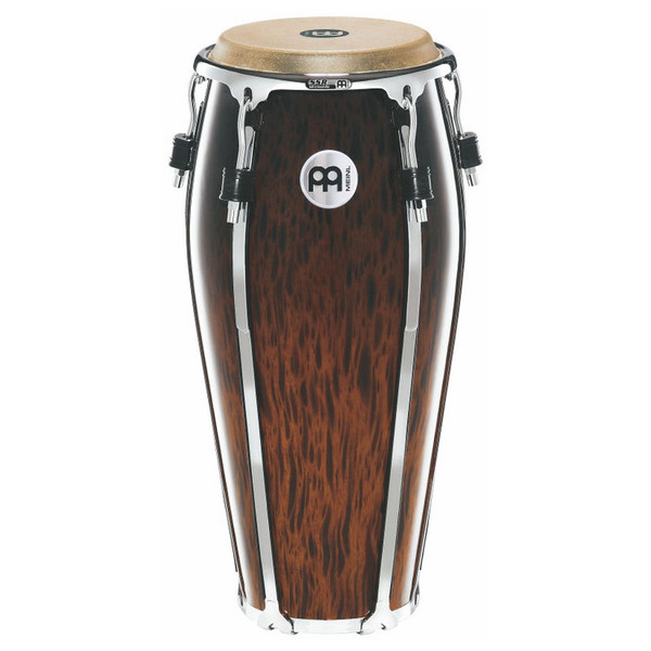 Meinl 10" Floatune Series Wood Conga - Brown Burl Finish