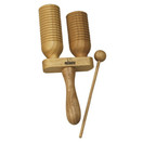 Nino by Meinl NINO560 Wood A-go-go, Double Row