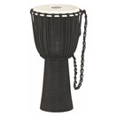 Meinl Headliner S&eacute;rie Djemb&eacute; en Bois Avec Cordes Pr&eacute;-Tendues - Black River S&eacute;rie - Large