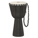 Meinl Headliner Holz-Djembe mit Schnurspannsystem, Black River, XL