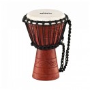 Nino by Meinl 7" African Style Rope Tuned Wood Djembe, X-Small