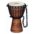 Nino XXS African Rope Tuned Wood Djembe, Water Rhythm