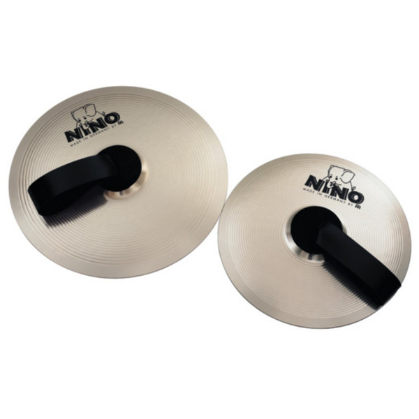 Meinl NINO-NS355 14 inch Cymbal Pairs, Nickel Silver