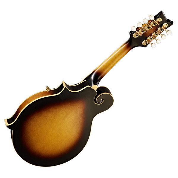 Ortega RMF90TS F-Style Mandolin, Solid Spruce Top, Tobacco Sunburst - back