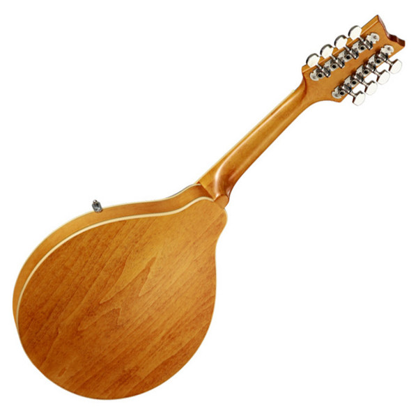 Ortega RMA50VY A-Style Mandolin, Vintage Yellow - back