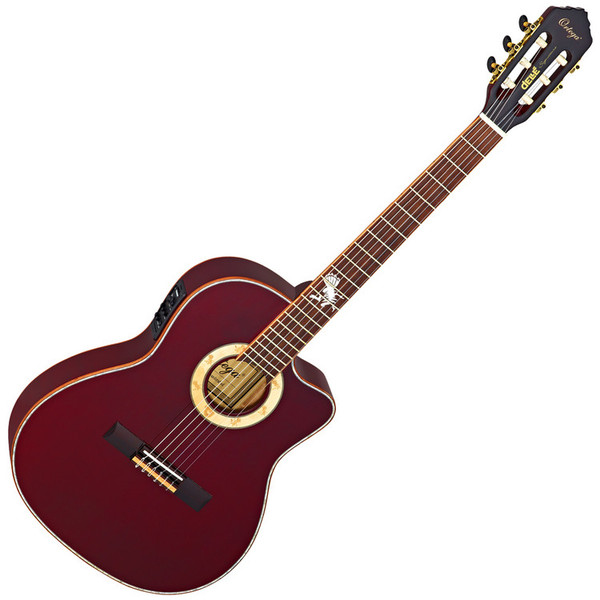 Ortega FDSM Frank Dellé Signature Electro Classical Guitar, Spruce