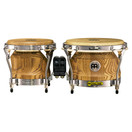 Meinl Free Ride Series Woodcraft Bongo, Zebra Finished Ash