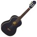 Ortega R221BK Classical Guitar, Black High Gloss Finish - Front View