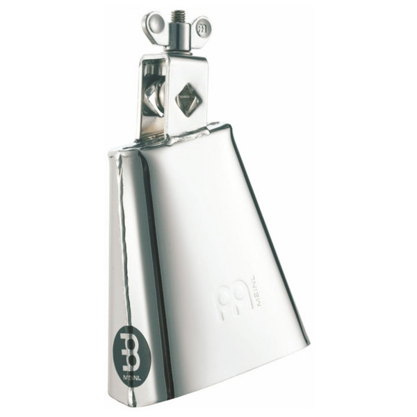Meinl STB45L-CH 4 1/2" Chrome Finish Cowbell, Low Pitch