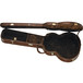 Ortega OGAC-30BR Acoustic Guitar Case, Dark Brown, Grand Auditorium Interior