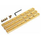 Meinl ST-HEG Steely II juego de extensi&oacute;n de altura para soporte de conga, tono Gold