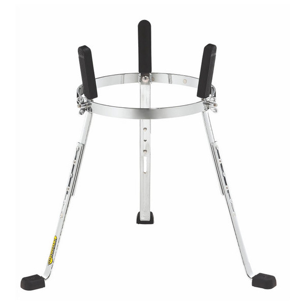 MEINL ST-WC11CH 11" Steely II Conga Stands, Woodcraft, Chrome
