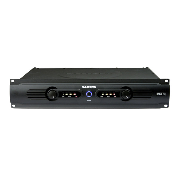 Samson Servo 200 Power Amp, Front