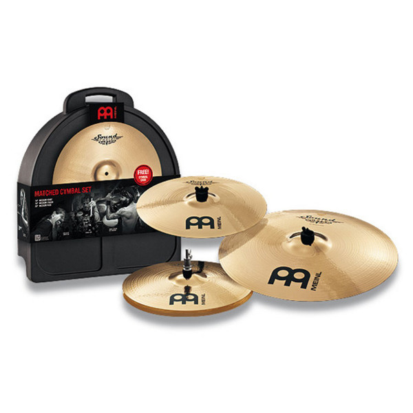 DISC Meinl SC-141620M Soundcas Custom Cymbal Pack Hi-hat, Crash, Ride at  Gear4music