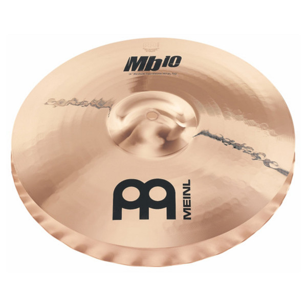 Meinl MB10-14MSW-B 14 inch Medium Soundwave Hi-hat - Brilliant