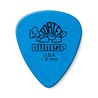 Dunlop 418P10 1mm Tortex Standard Pick, Blue, Players Pack of 12