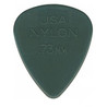 Dunlop 44P73 0.73mm Nylon Standard Pick, Grey, Players Pack of 12