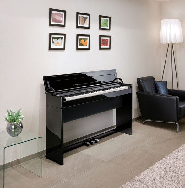 aomoto　Roland DP990RF Roland DP-990RF SuperNATURAL® Digitale Piano, Gepolijst Ebbenhout