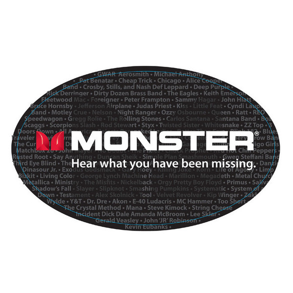 Monster Performer 500 1/4 Inch Jack Speaker Cable 6ft 