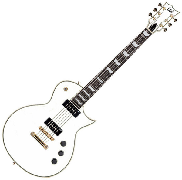 ESP LTD EC-256P Electric Guitar, Pearl White