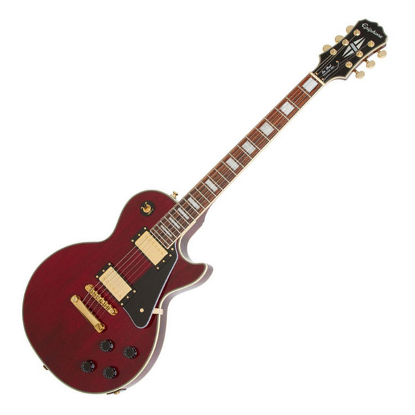 DISC - Epiphone Limited Edition Les Paul Custom Pro, Wine Red