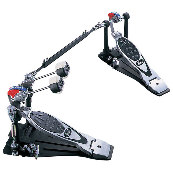 Pearl P-2002BL Eliminator Double Belt Pedal, Left Footed