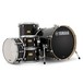 Yamaha Stage Custom with DTX Hybrid Pack and Hardware, Raven Black shell