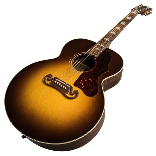 Gibson SJ-200 Studio 2019, Walnut Burst Body View