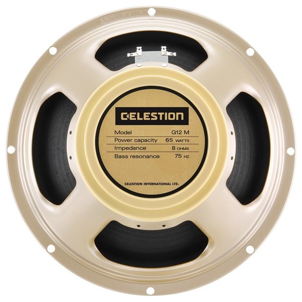 Celestion G12M-65 Creamback 8 Ohm Speaker Front View
