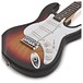 3/4 LA Electric Guitar by Gear4music, Sunburst