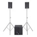 HK Audio LUCAS 2K15 Active 2.1 PA System, 15'' Sub, Full System Front