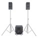 HK Audio LUCAS 2K15 Active 2.1 PA System, 15'' Sub, Full System Rear