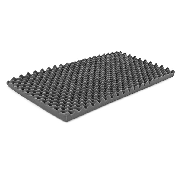 Eggbox Foam with 50mm Depth, 1 x 2m Sheet angle