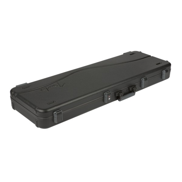 Fender Deluxe Moulded Bass Case, Left Handed - closed