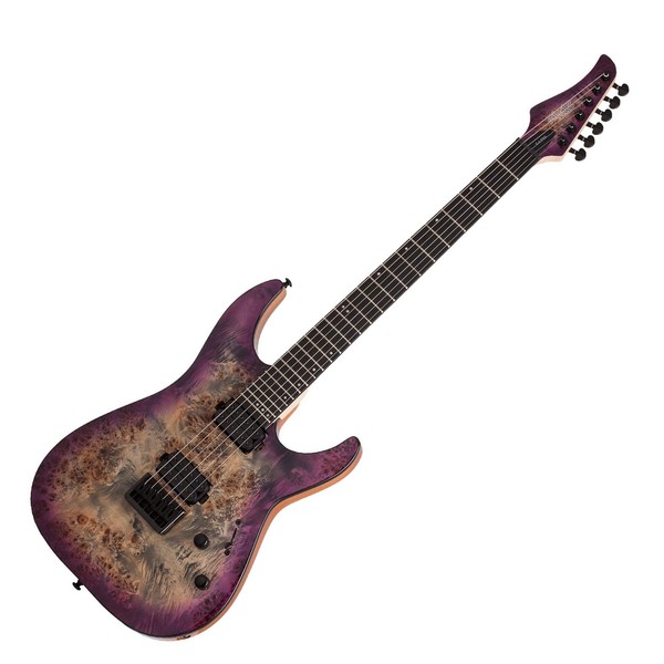 Schecter C-6 PRO, Aurora Burst - Front