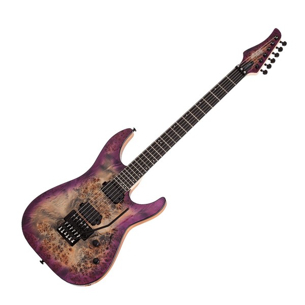 Schecter C-6 FR PRO, Aurora Burst - Front