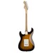 Squier Bullet Stratocaster w/ Trem, Brown Sunburst rear view