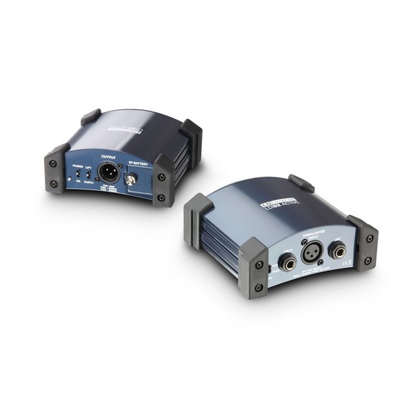 LD System LDI02 Active DI Box Both Aspects