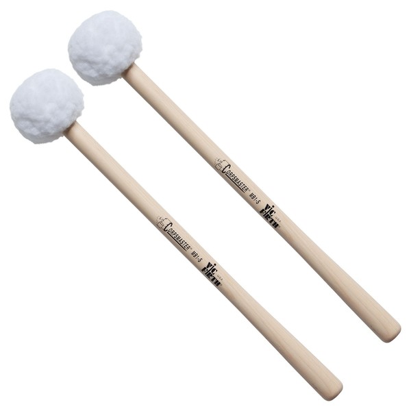 Vic Firth Corpsmaster Bass Mallet Small Head, Soft - Main