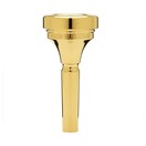 Denis Wick Classic Trombone Mouthpiece, 6BS, Gold Plated