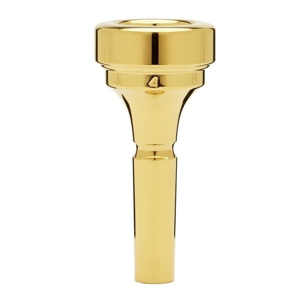 Denis Wick Classic 4 Cornet Mouthpiece, Gold Plate