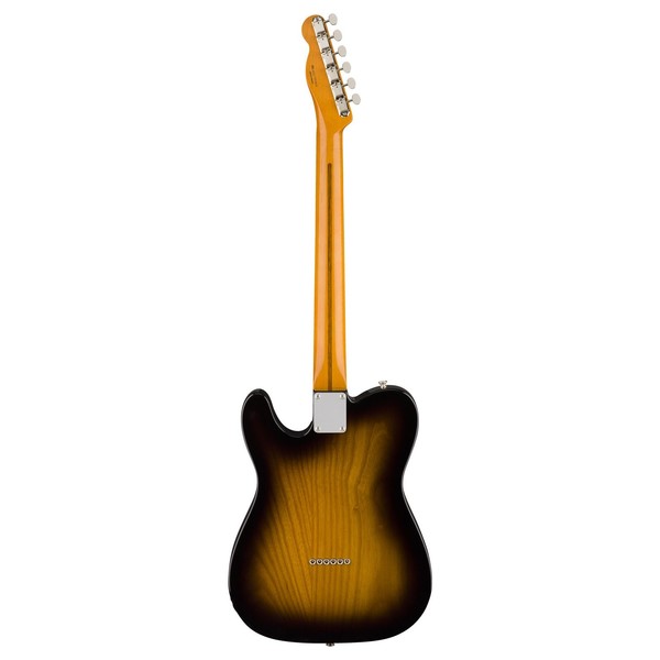 Fender '50s Telecaster Lacquer MN, 2-Tone Sunburst - Back