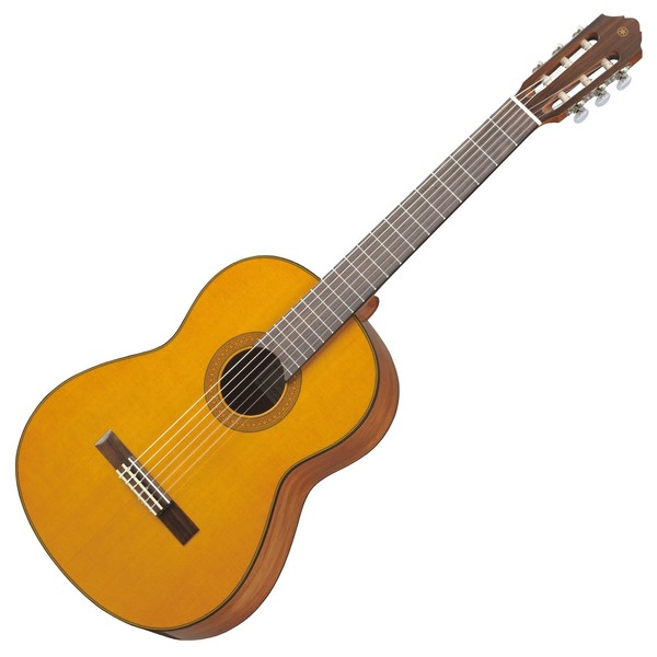 Yamaha CG142C Classical Acoustic Guitar, Natural Gloss Front View