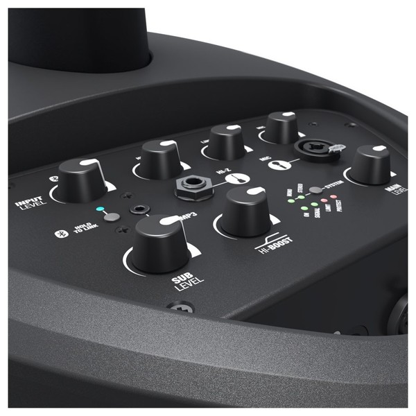 LD Systems Maui 5 Go Battery Powered Column PA System, Black Mixer