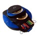 Fusion Beat 24 Cymbal Bag, Blue - Open Compartments