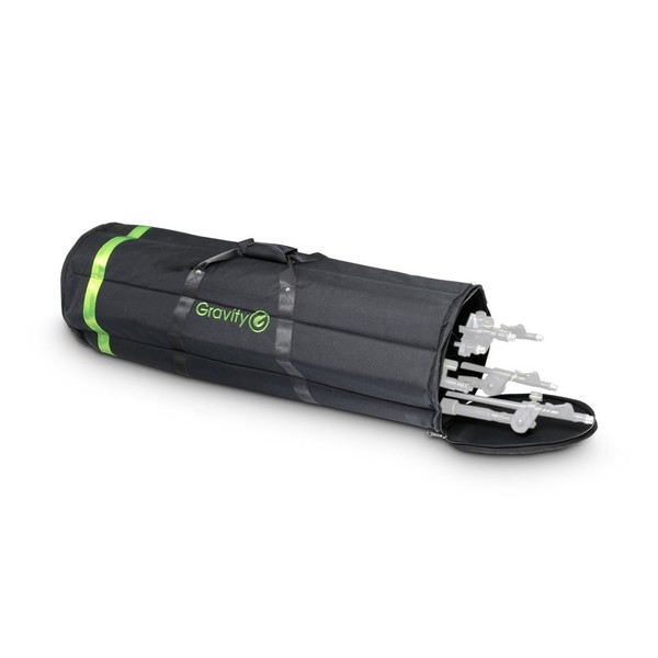Gravity GBGMS6B Transport Bag for 6 Microphone Stands
