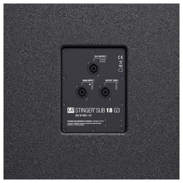 LD Systems Stinger G3 18" PA Subwoofer Panel