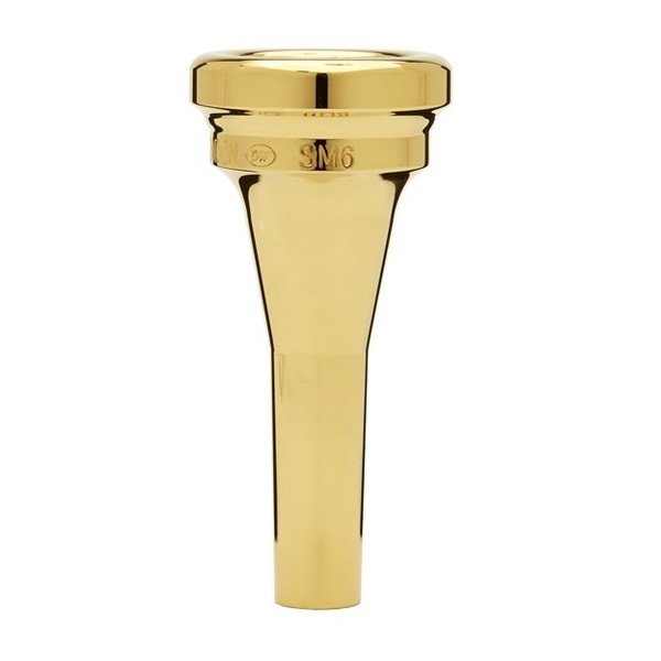 Denis Wick SM6 Euphonum Mouthpiece, Gold Plate