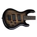 Dean Edge 2 5-String Bass, Charcoal Burst - body