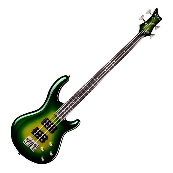 Dean Edge 3 Bass, Green Metallic Burst